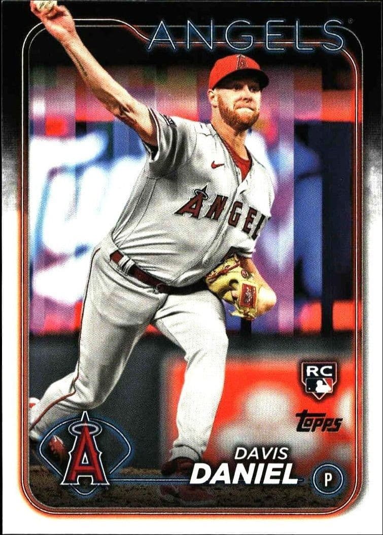 2024 Topps Series 2 Davis Daniel #592 baseball trading card front