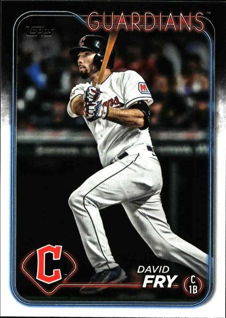 2024 Topps Series 2 David Fry #446 baseball trading card front