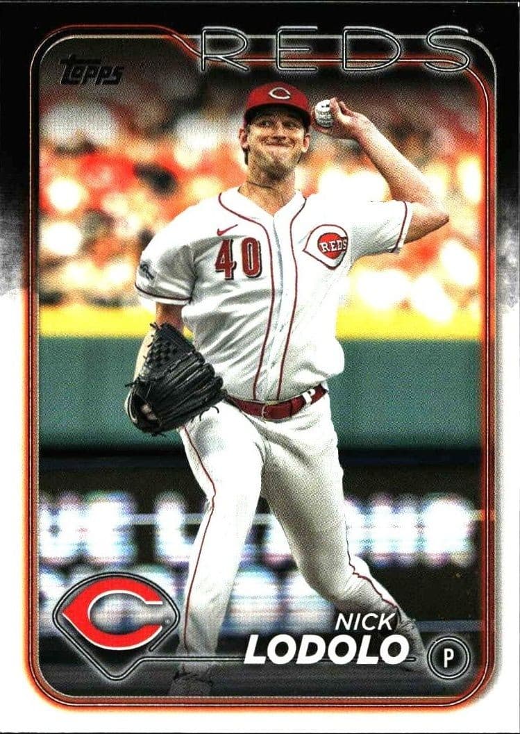 2024 Topps Series 2 Nick Lodolo #418 trading card