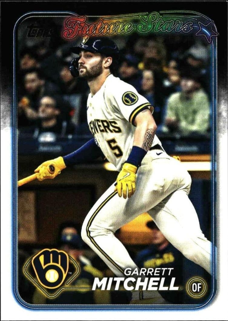 2024 Topps Series 2 Garrett Mitchell #447 baseball trading card front