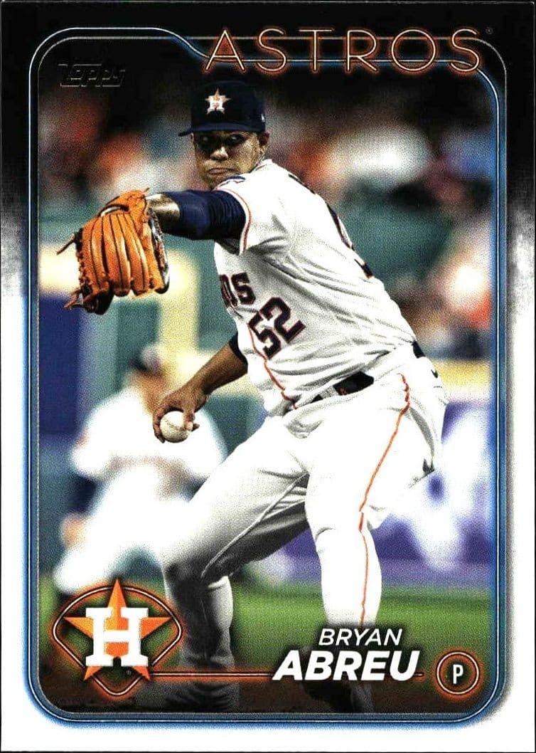 2024 Topps Series 2 Bryan Abreu #438 baseball trading card front