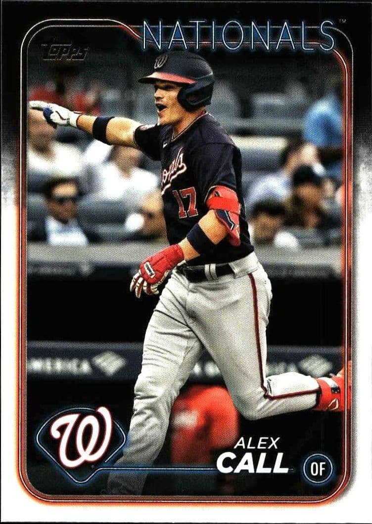 2024 Topps Series 2 Alex Call #496 trading card