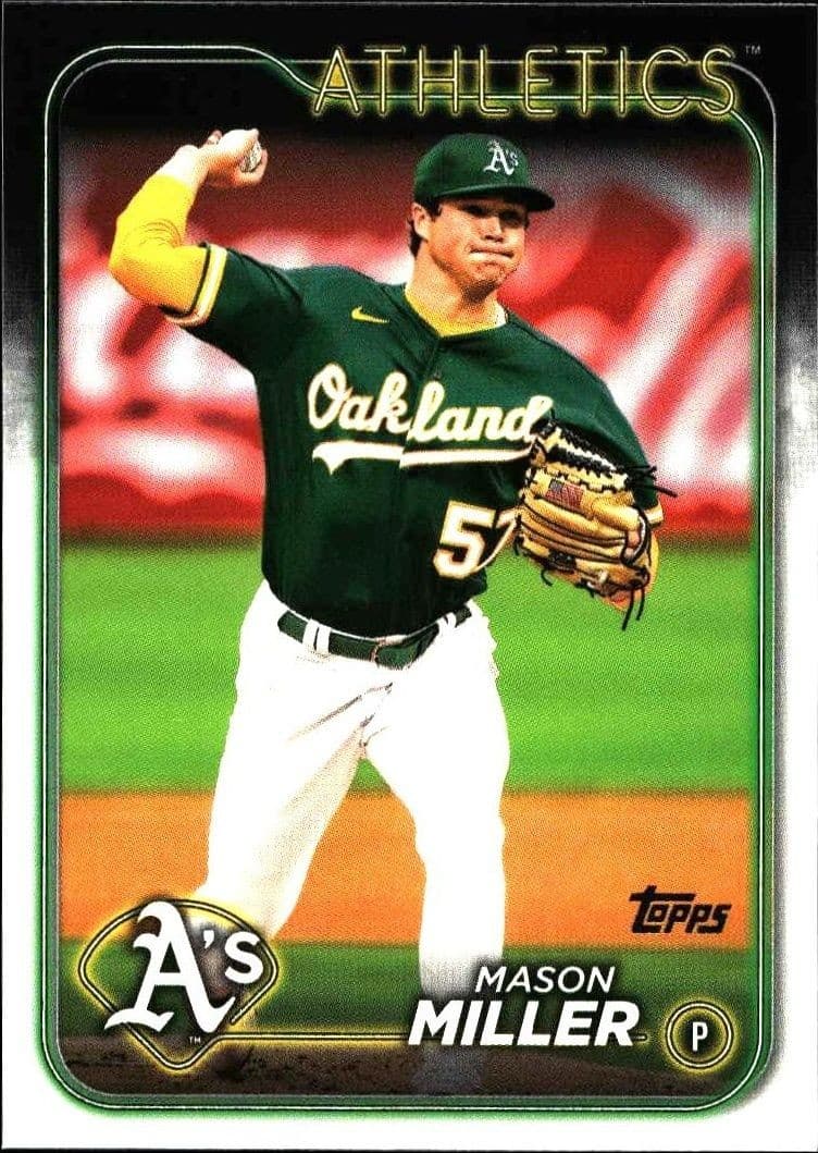 2024 Topps Series 2 Mason Miller #427 baseball trading card front