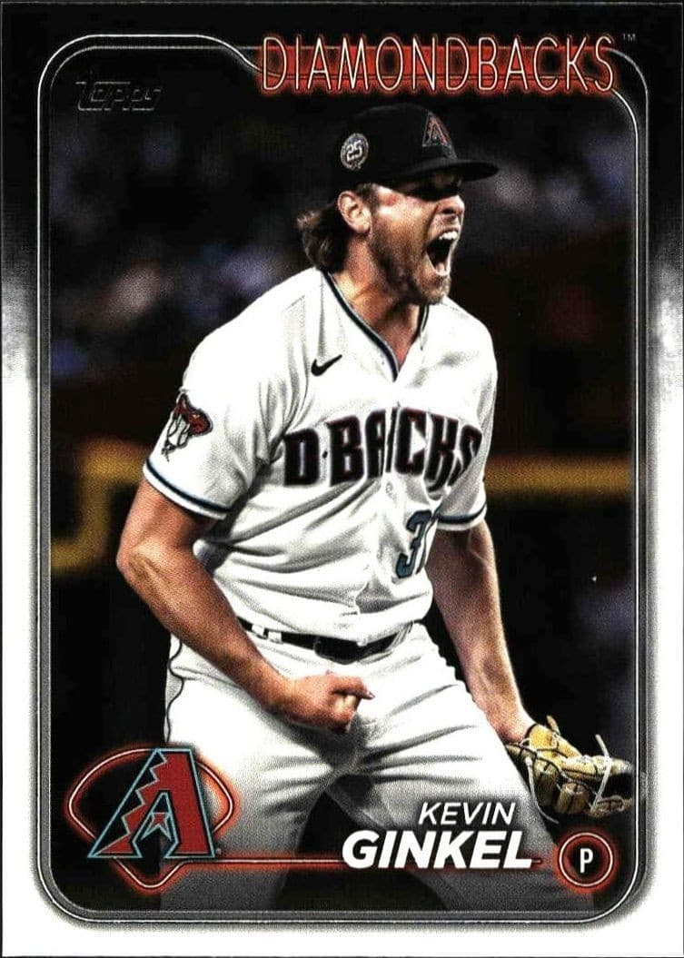 2024 Topps Series 2 Kevin Ginkel #572 baseball trading card front