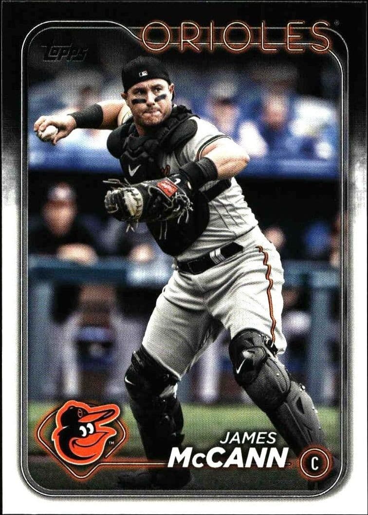 2024 Topps Series 2 James McCann #448 trading card