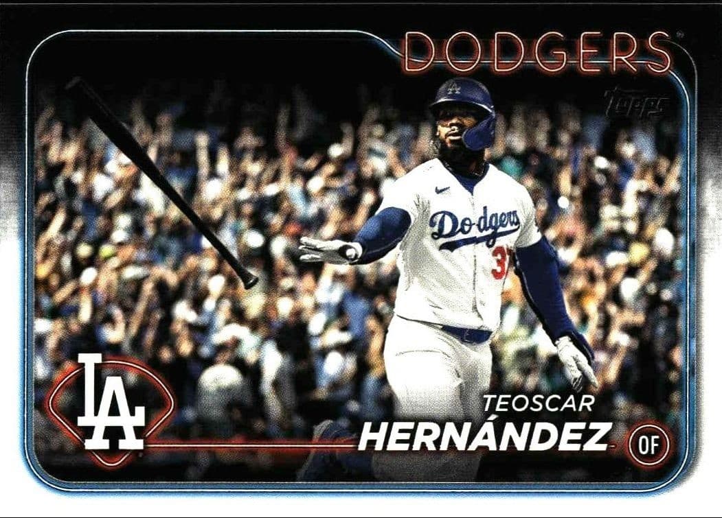 2024 Topps Series 2 Teoscar Hernández #619 baseball trading card front