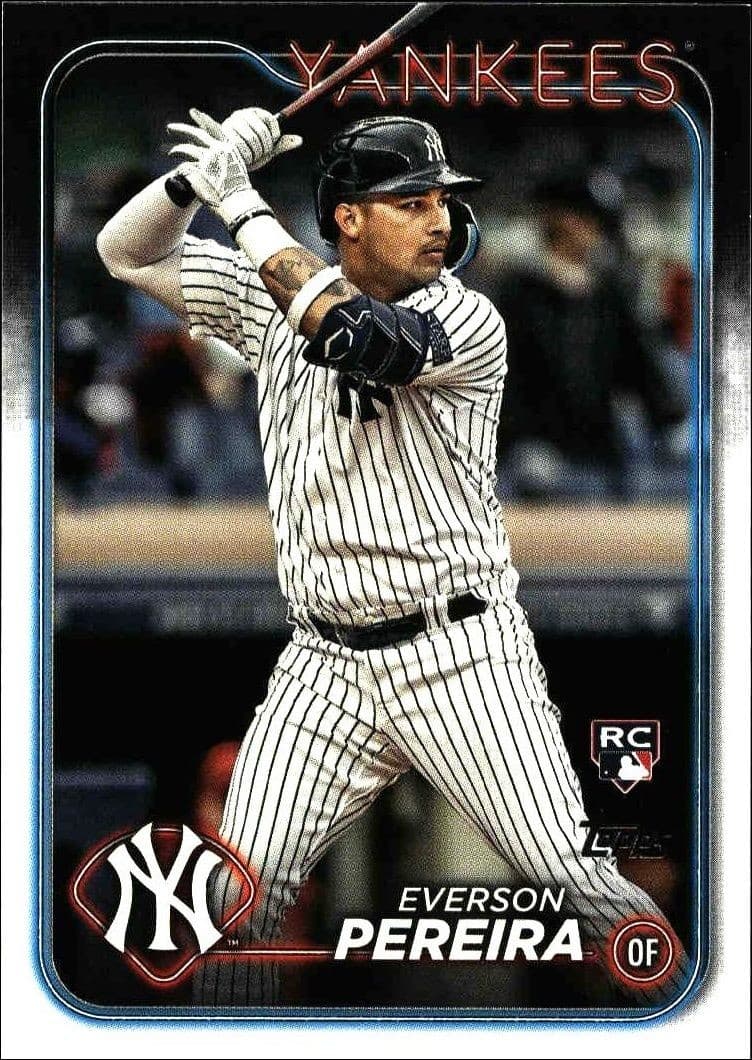 2024 Topps Series 2 Everson Pereira #461 baseball trading card front