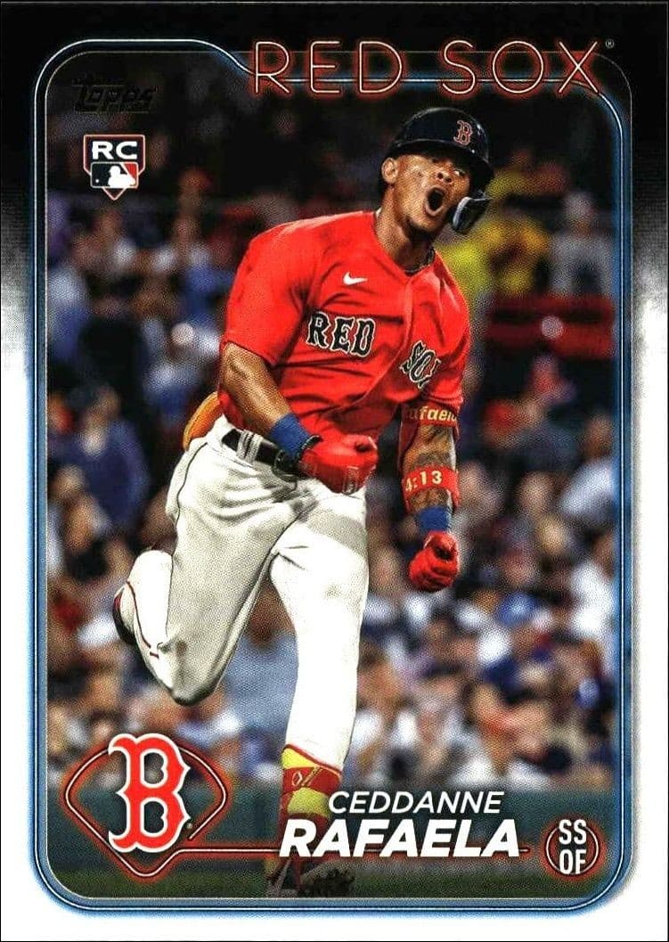 2024 Topps Ceddanne Rafaela #313 baseball trading card front