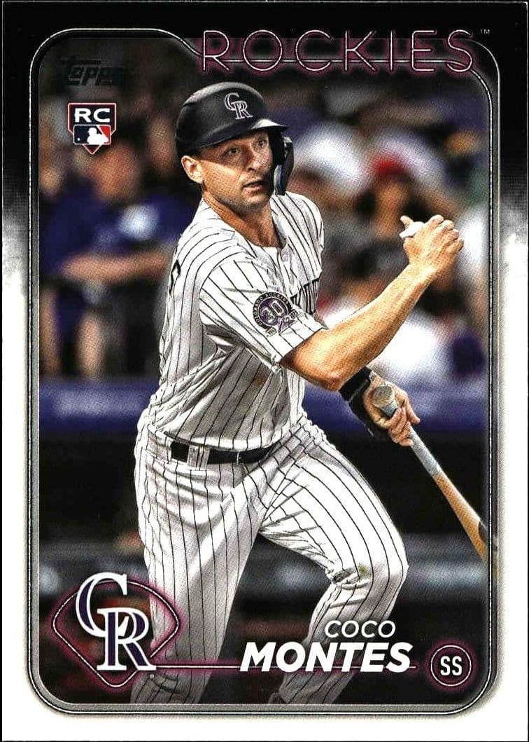 2024 Topps Coco Montes #92 baseball trading card front