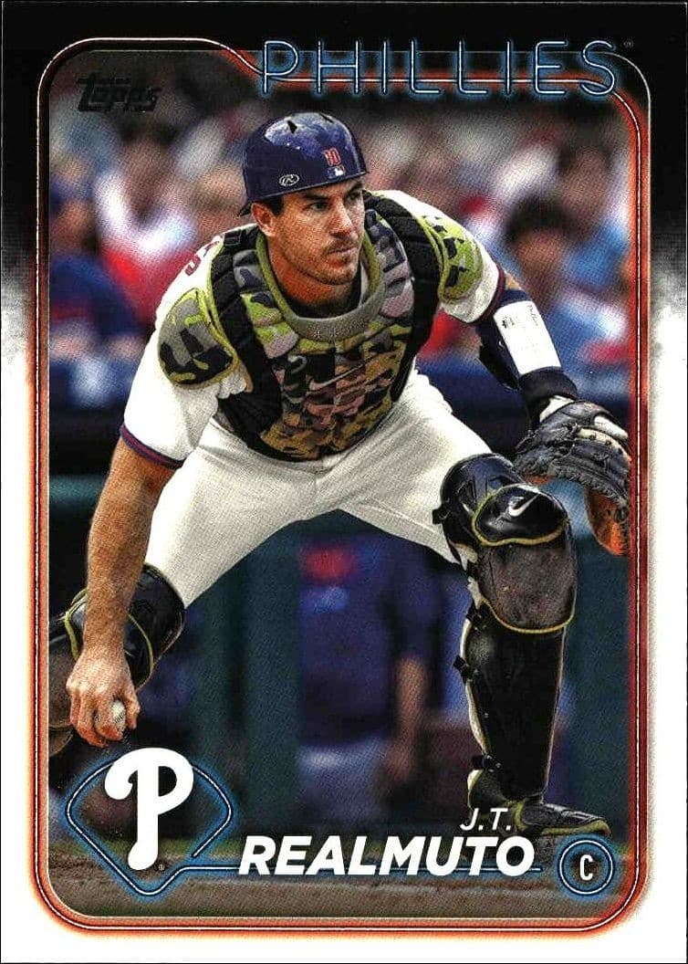 2024 Topps J.T. Realmuto #194 baseball trading card front
