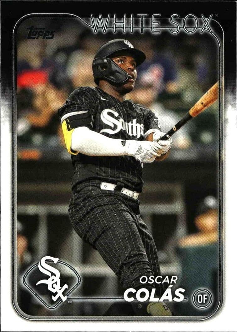 2024 Topps Series 1 Oscar Colás #105 trading card