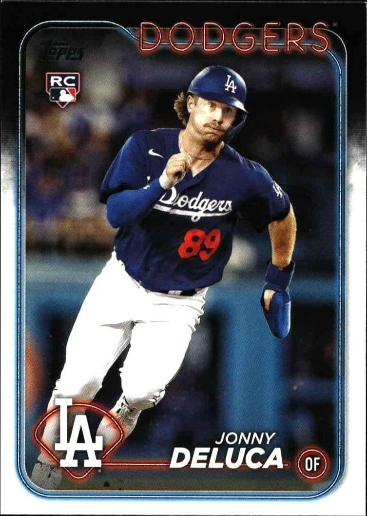 2024 Topps Jonny DeLuca #233 baseball trading card front
