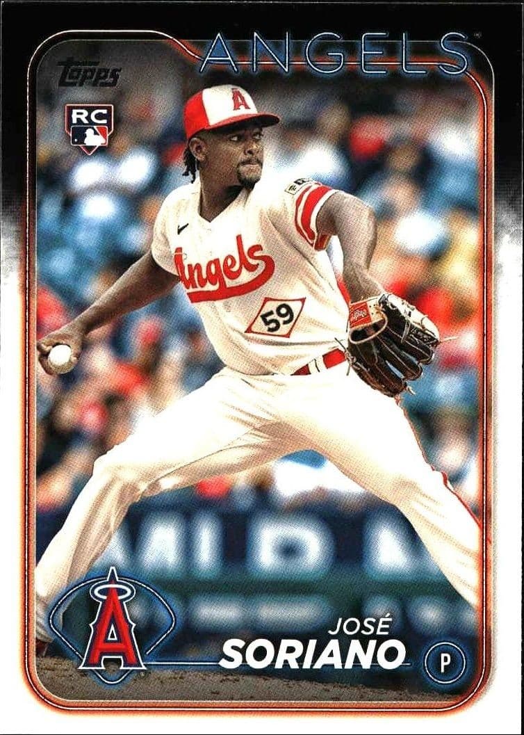2024 Topps José Soriano #15 baseball trading card front