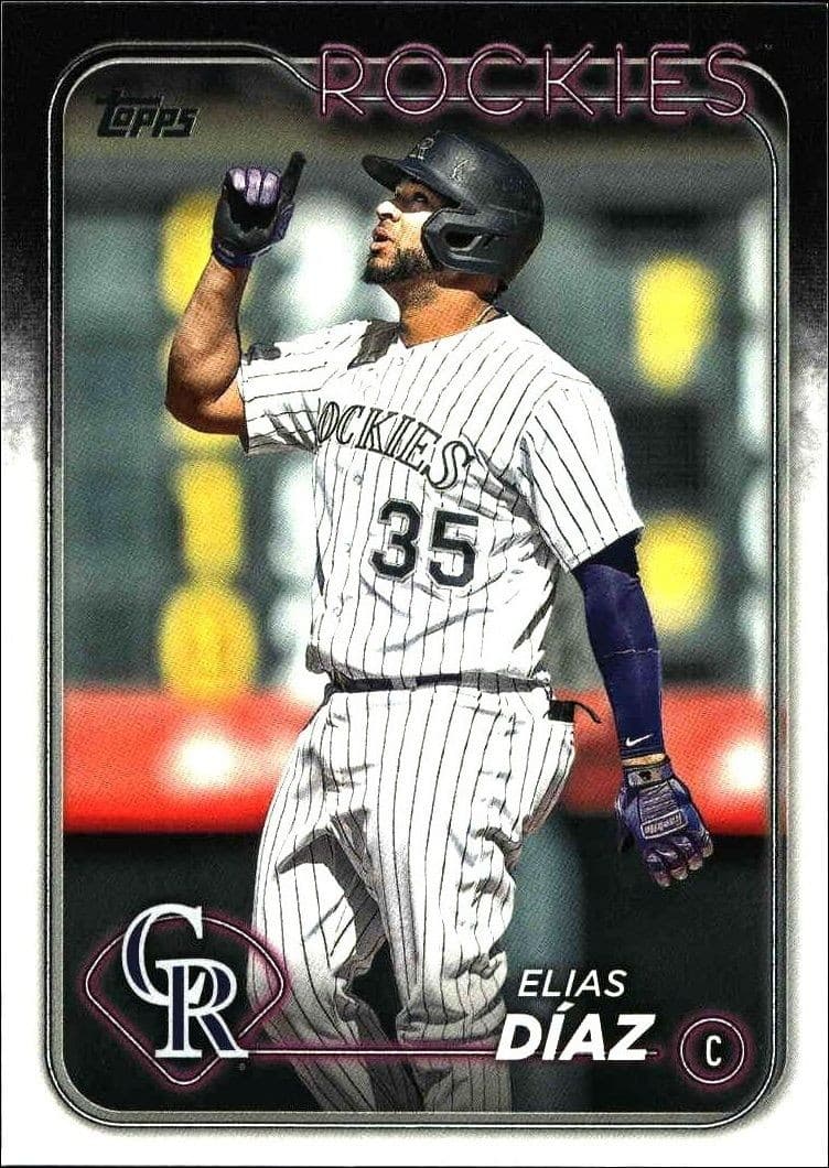 2024 Topps Series 1 Elias Díaz #161 trading card