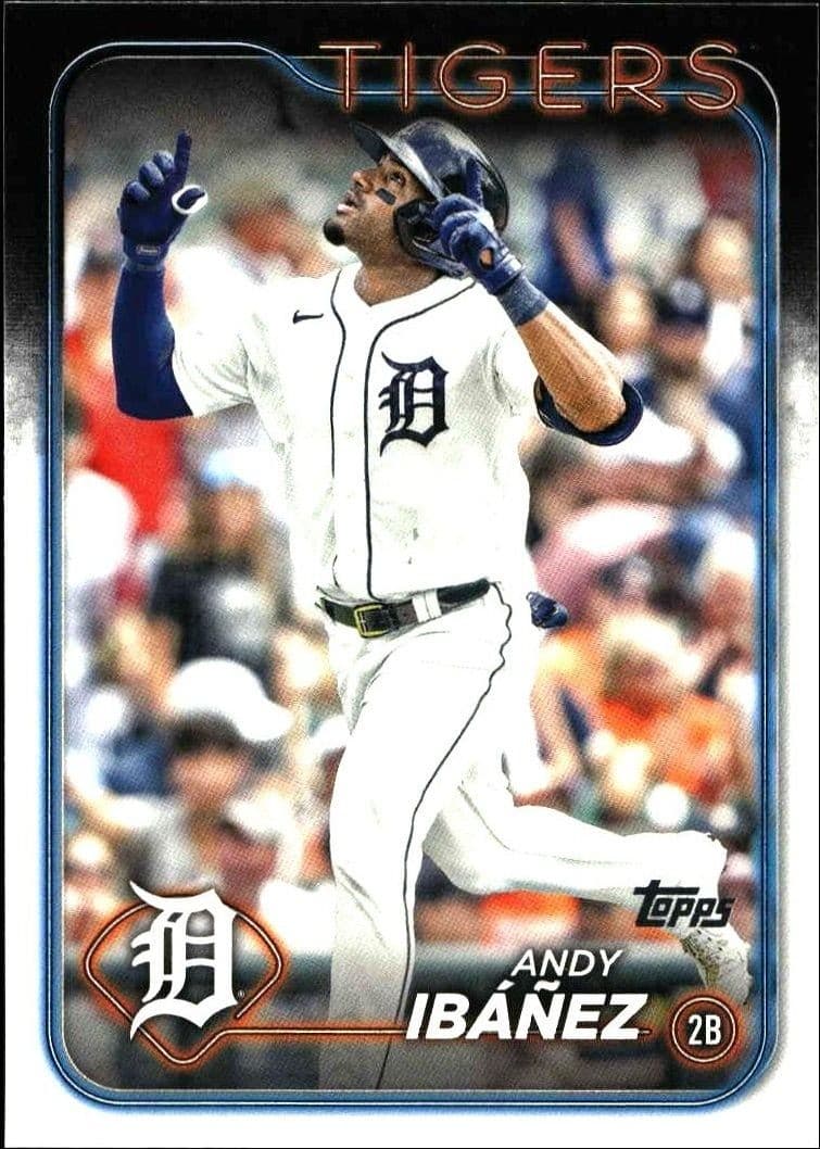 2024 Topps Andy Ibáñez #25 baseball trading card front