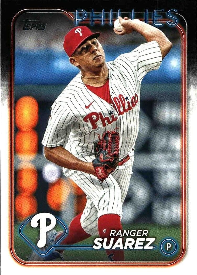 2024 Topps Ranger Suárez #229 baseball trading card front