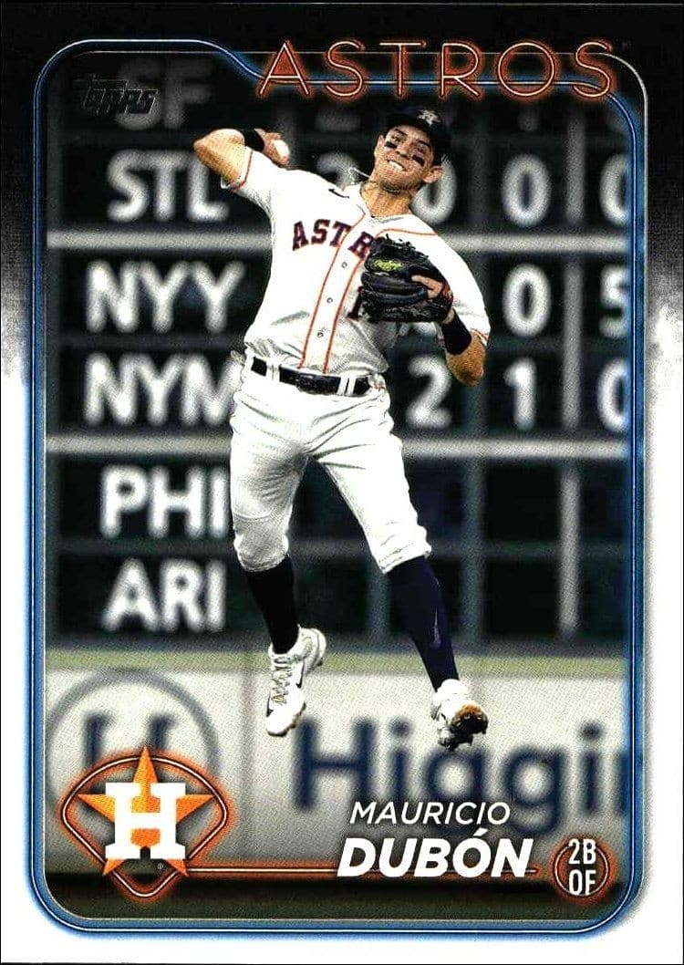 2024 Topps Mauricio Dubón #326 baseball trading card front