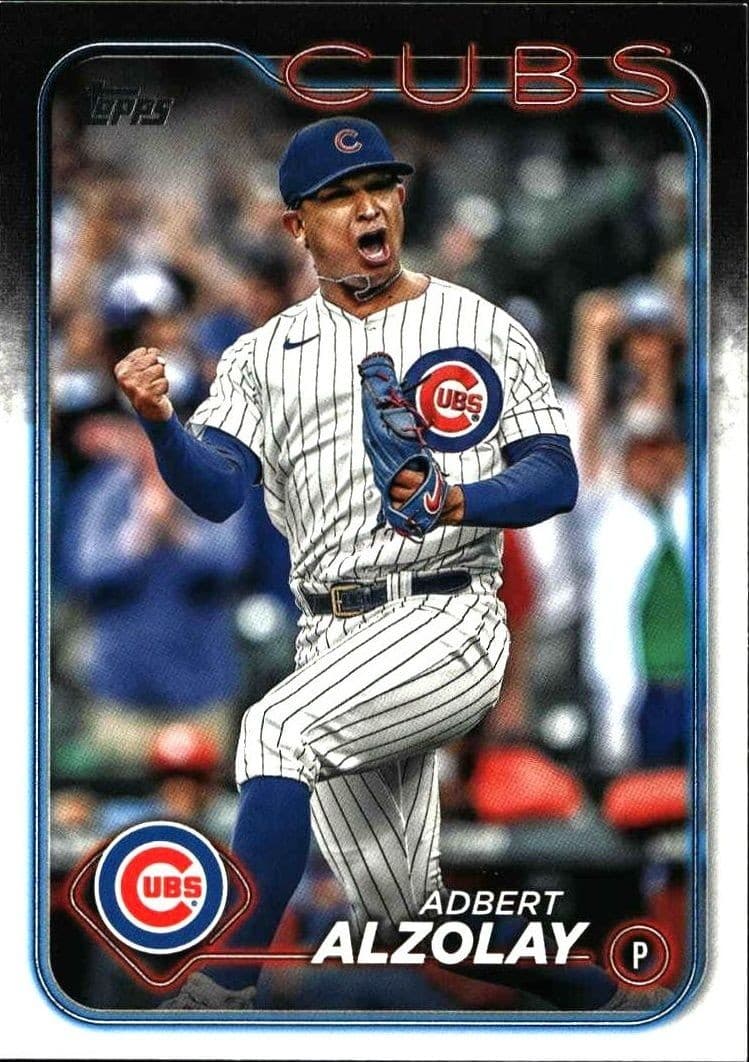 2024 Topps Adbert Alzolay #129 baseball trading card front