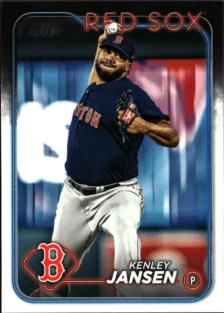 2024 Topps Kenley Jansen #267 baseball trading card front