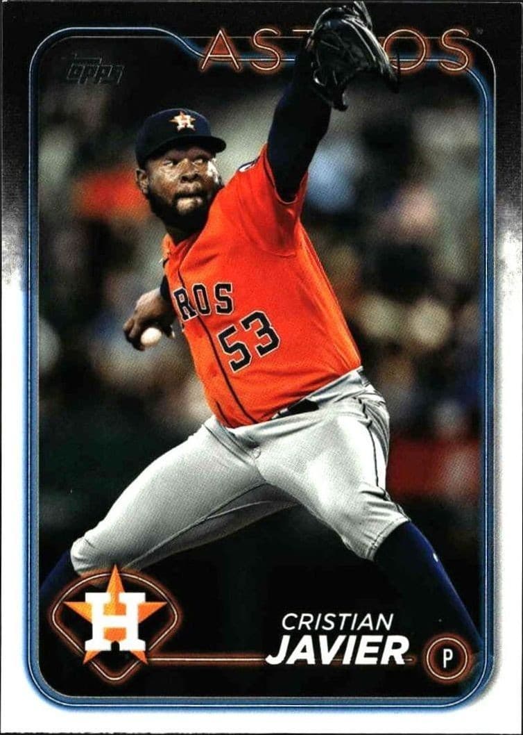 2024 Topps Series 1 Cristian Javier #269 trading card