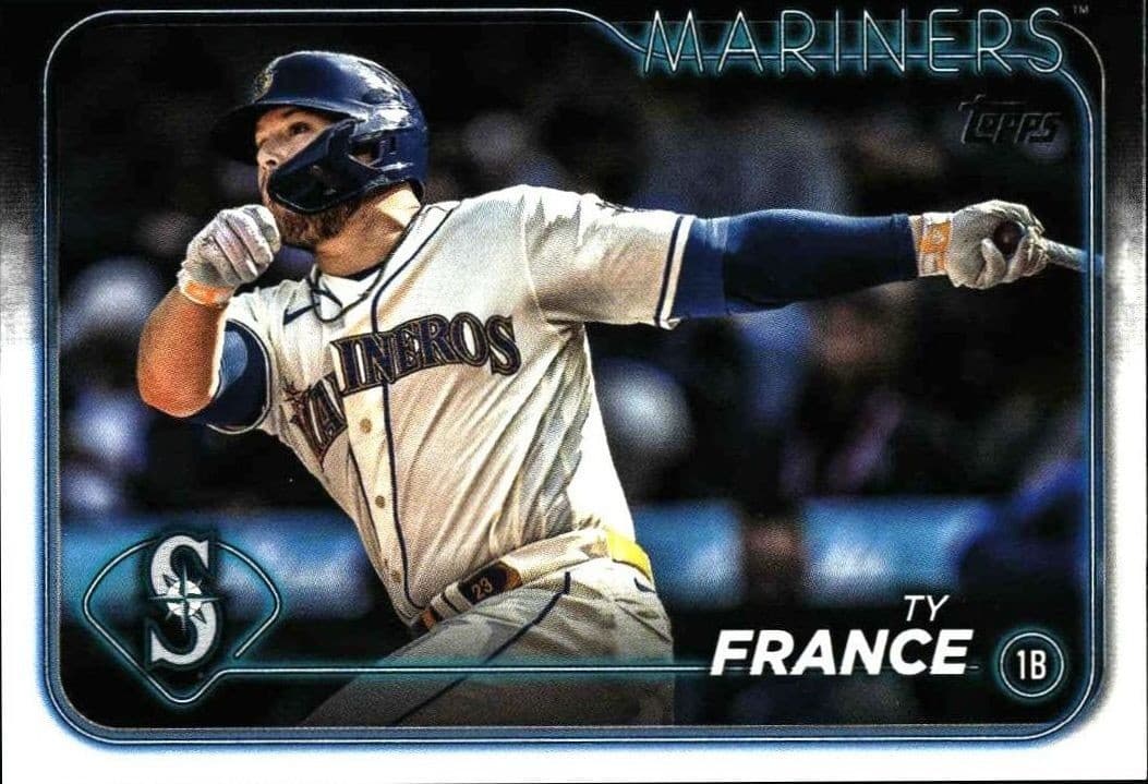 2024 Topps Series 2 Ty France #611 trading card