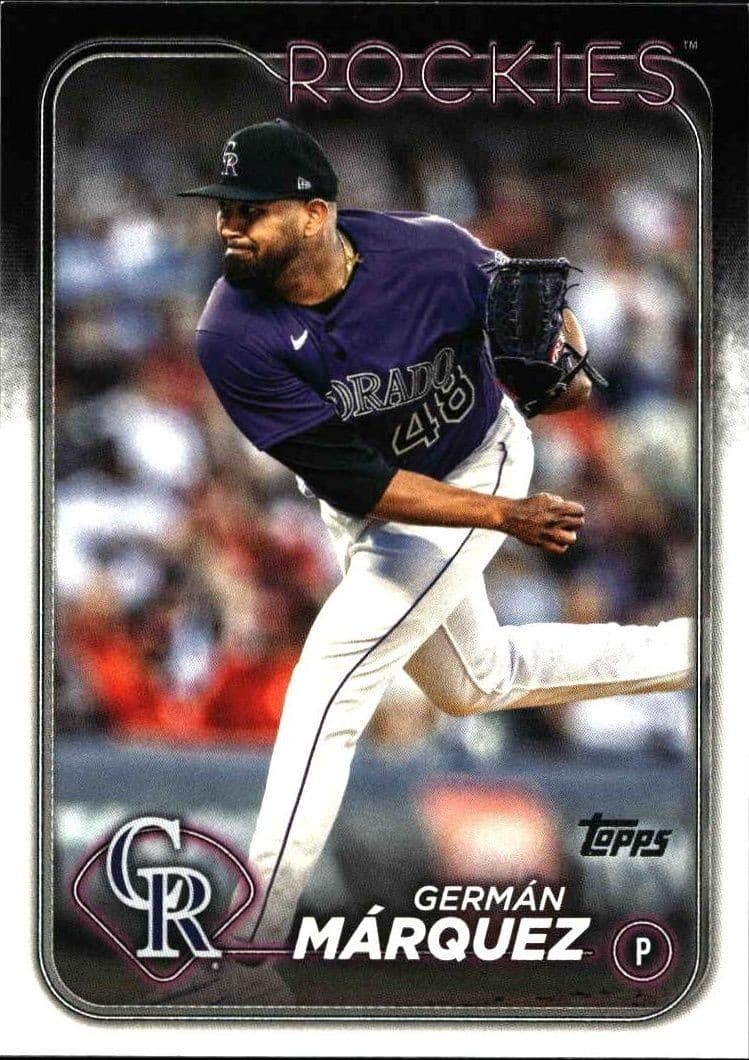 2024 Topps Series 2 Germán Márquez #618 baseball trading card front