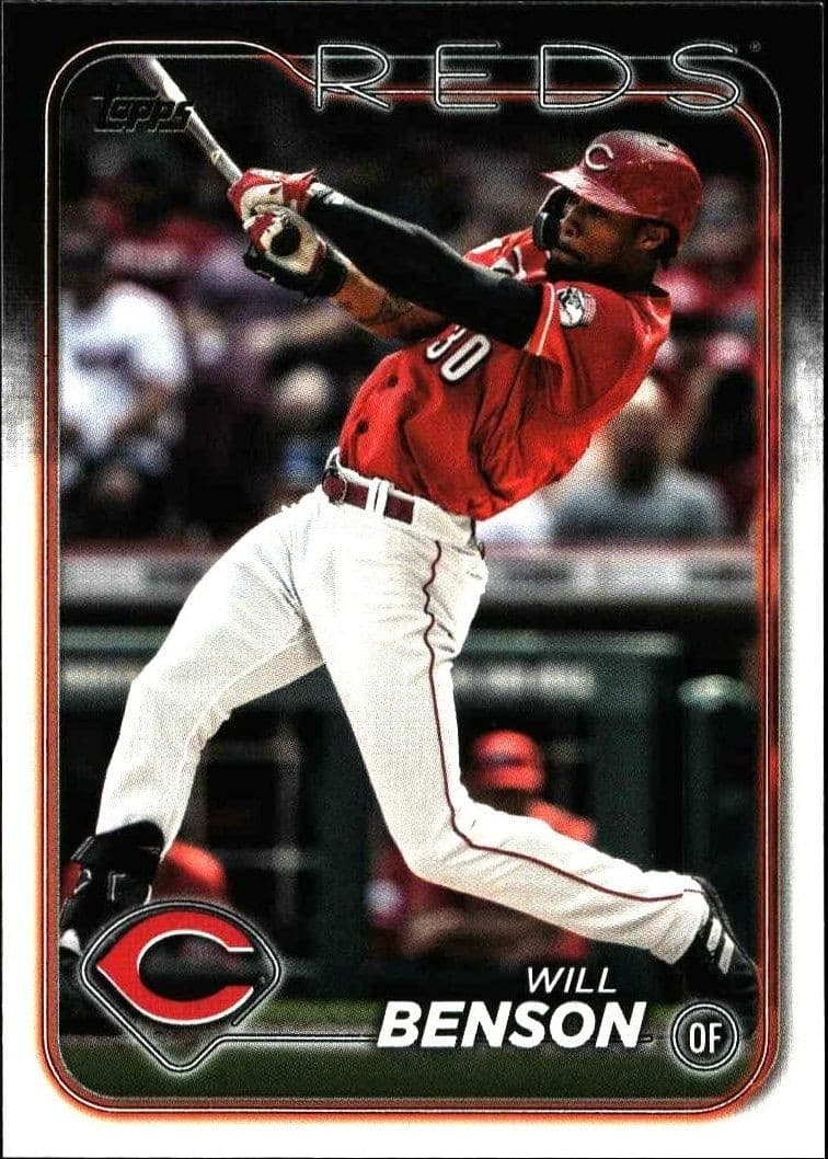 2024 Topps Series 2 Will Benson #386 trading card