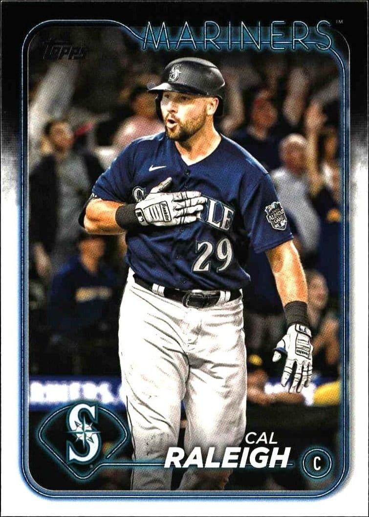 2024 Topps Cal Raleigh #122 baseball trading card front