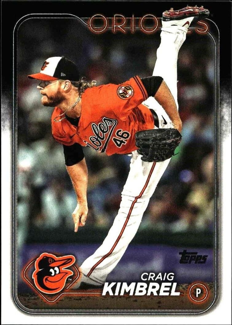 2024 Topps Series 2 Craig Kimbrel #590 trading card