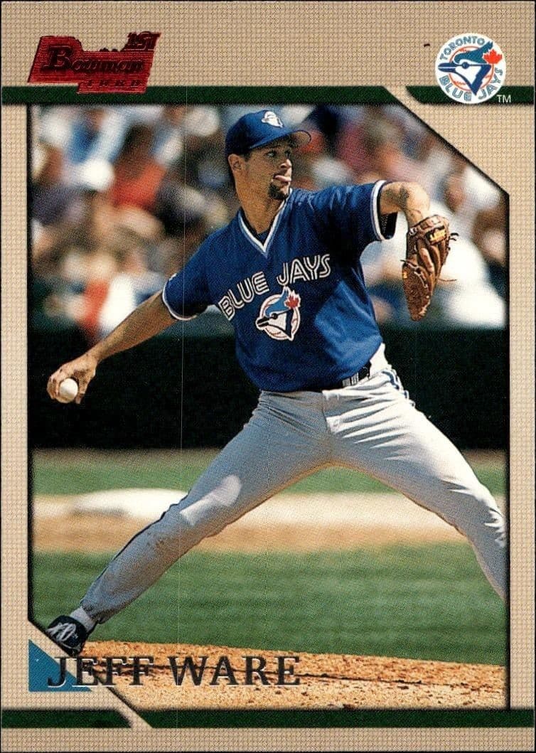 1996 Bowman Jeff Ware #232 trading card