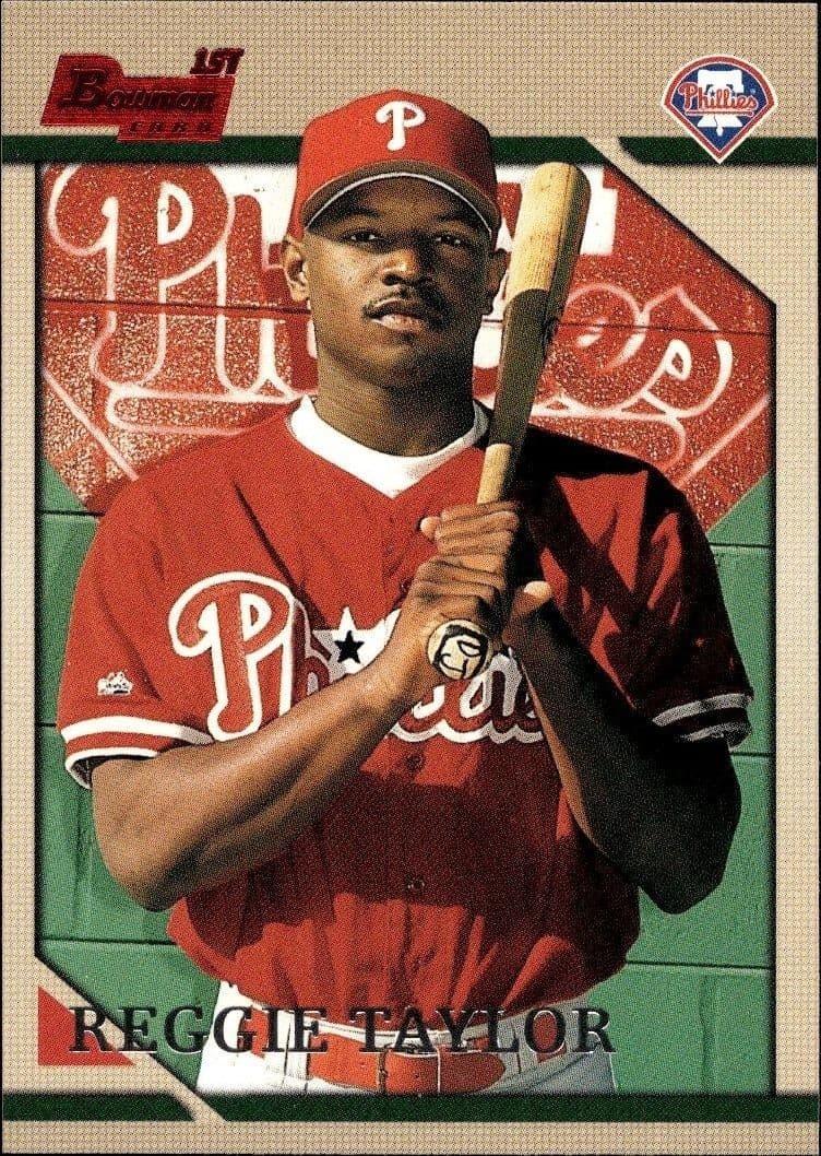 1996 Bowman Reggie Taylor #271 baseball trading card front