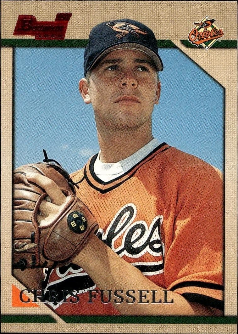1996 Bowman Chris Fussell #263 baseball trading card front
