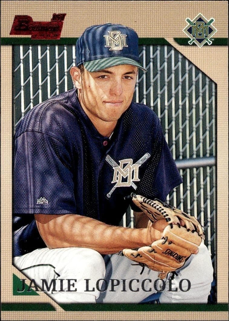 1996 Bowman Jamie Lopiccolo #250 baseball trading card front
