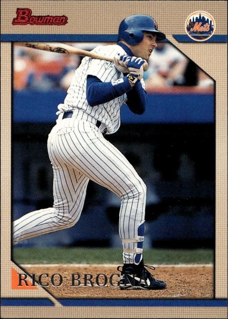 1996 Bowman Rico Brogna #107 trading card