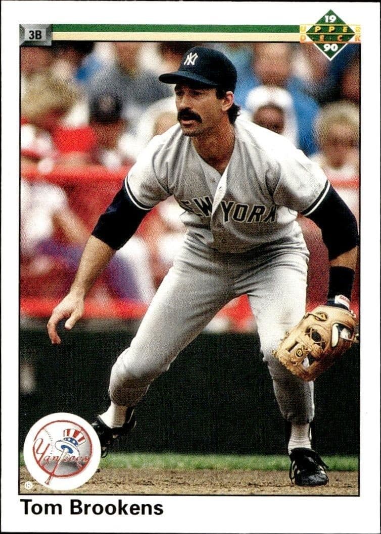 1990 Upper-Deck Low Number Tom Brookens #138 trading card