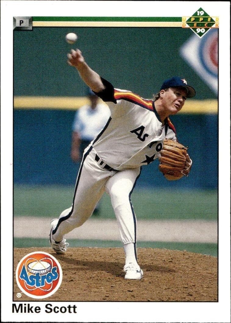 1990 Upper-Deck Low Number Mike Scott #125 trading card