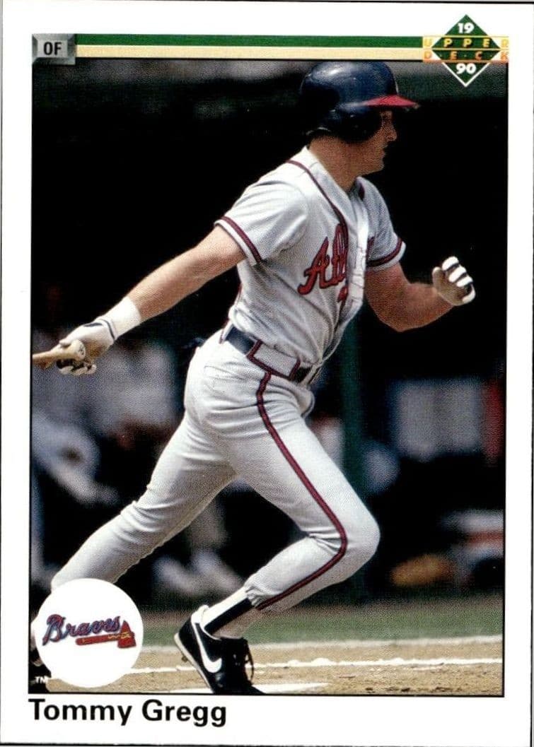 1990 Upper-Deck Low Number Tommy Gregg #121 trading card