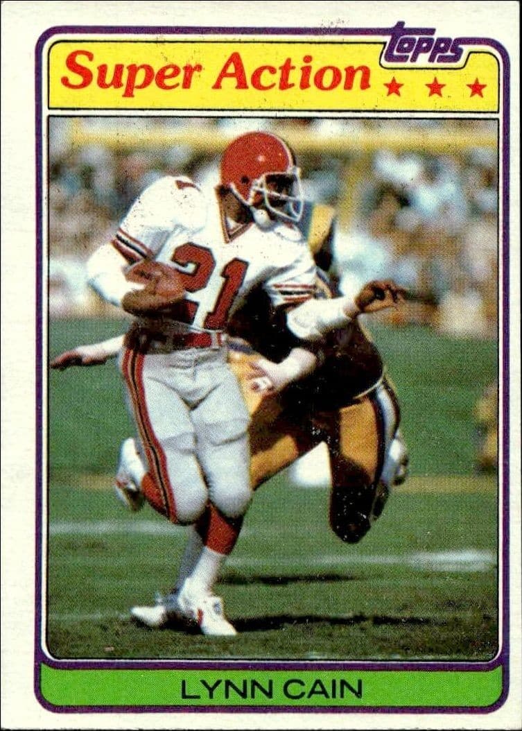 1981 Topps Lynn Cain #73 trading card