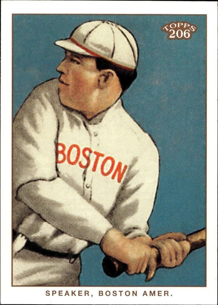 2002 Topps 206 Tris Speaker #177 baseball trading card front