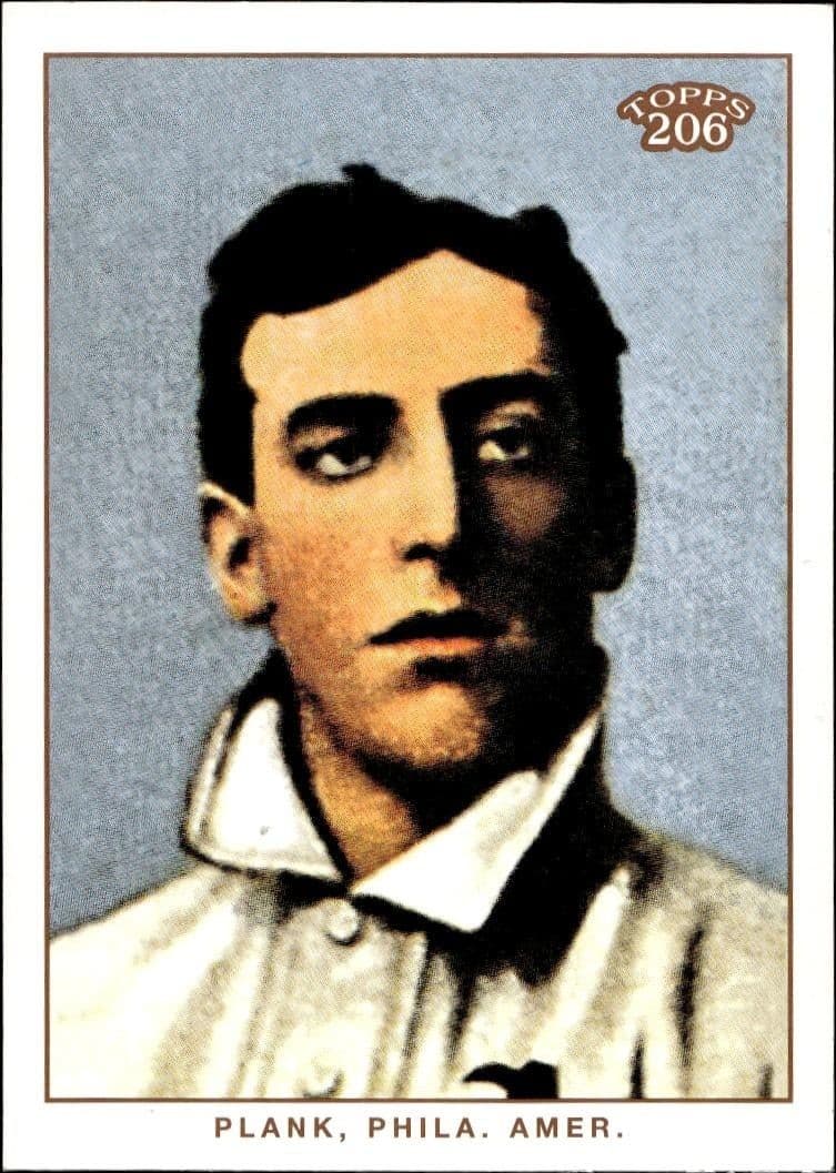 2002 Topps 206 Eddie Plank #176 baseball trading card front