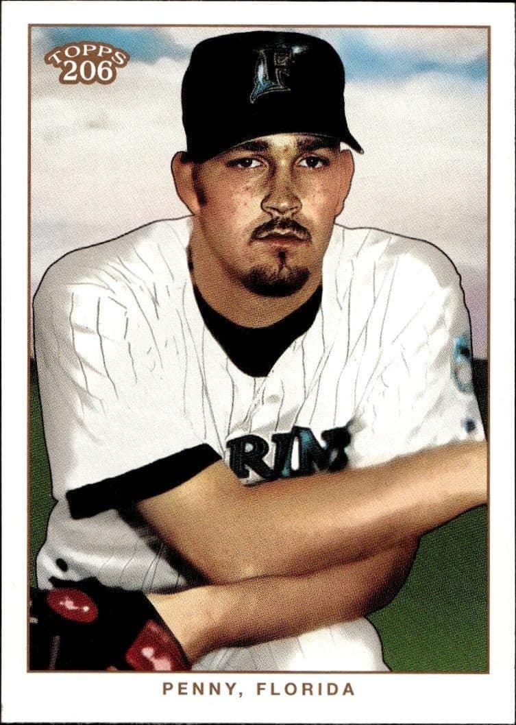 2002 Topps T206 Brad Penny #191 trading card