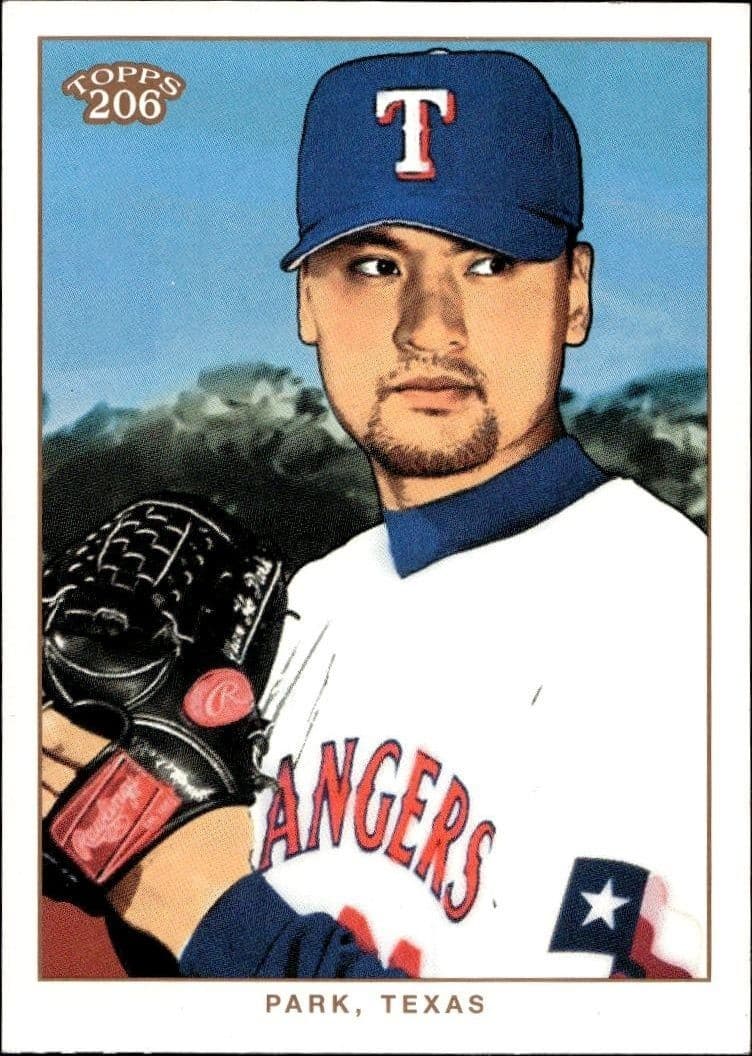2002 Topps 206 Chan Ho Park #29 baseball trading card front