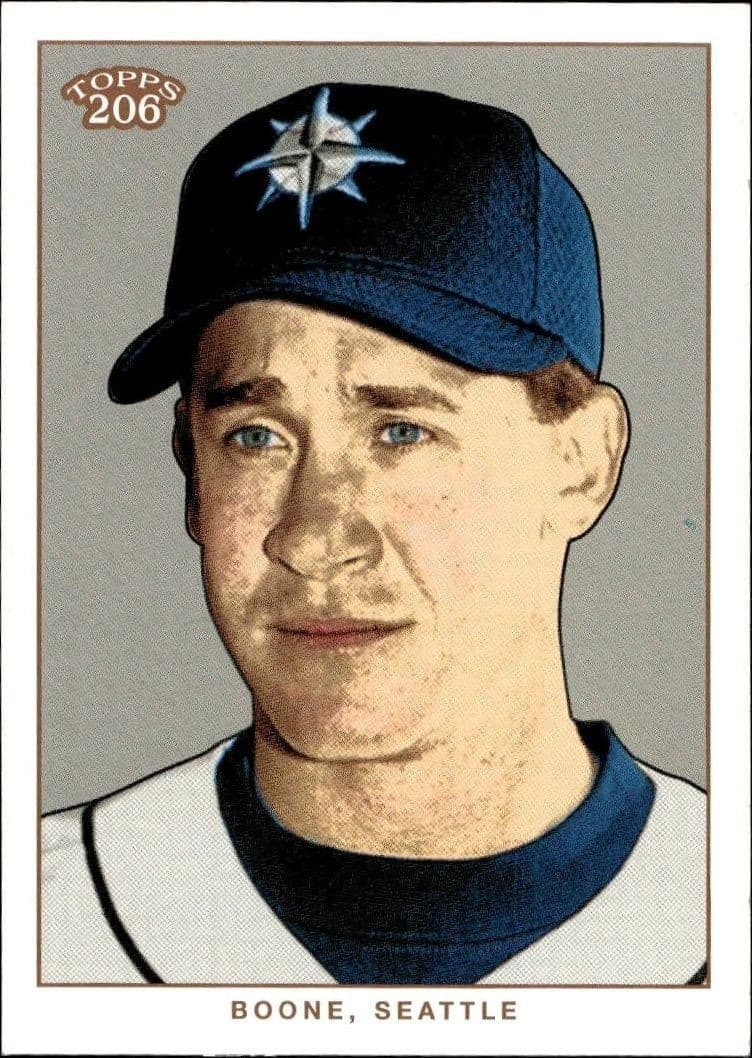 2002 Topps 206 Bret Boone #27 baseball trading card front