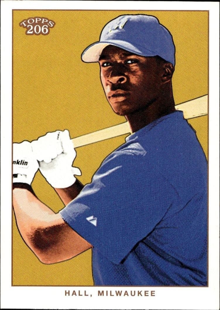 2002 Topps 206 Bill Hall #151 baseball trading card front