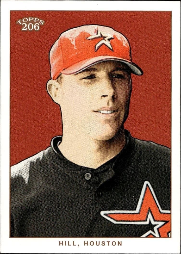 2002 Topps 206 Mike Hill #148 baseball trading card front
