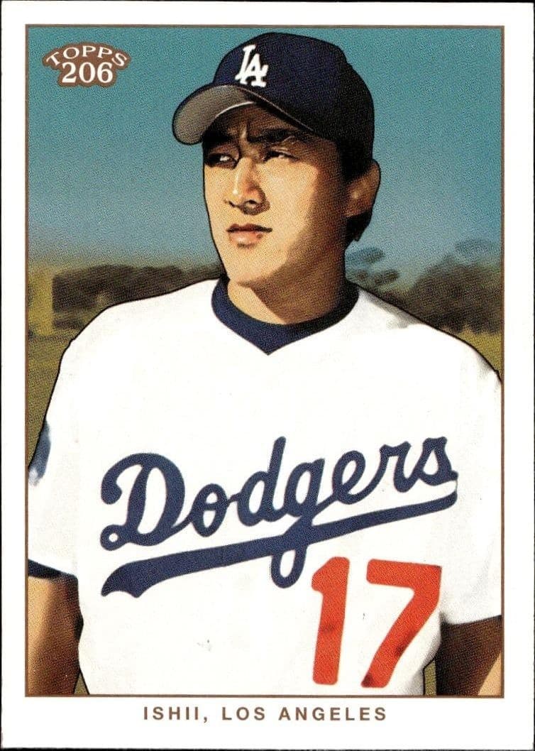 2002 Topps 206 Kazuhisa Ishii #184 baseball trading card front