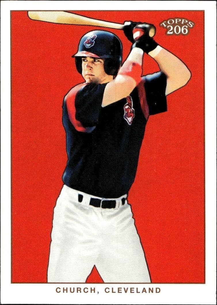 2002 Topps 206 Ryan Church #280 baseball trading card front