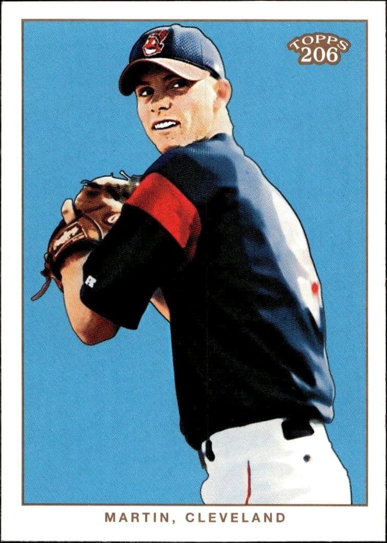 2002 Topps 206 J.D. Martin #269 baseball trading card front