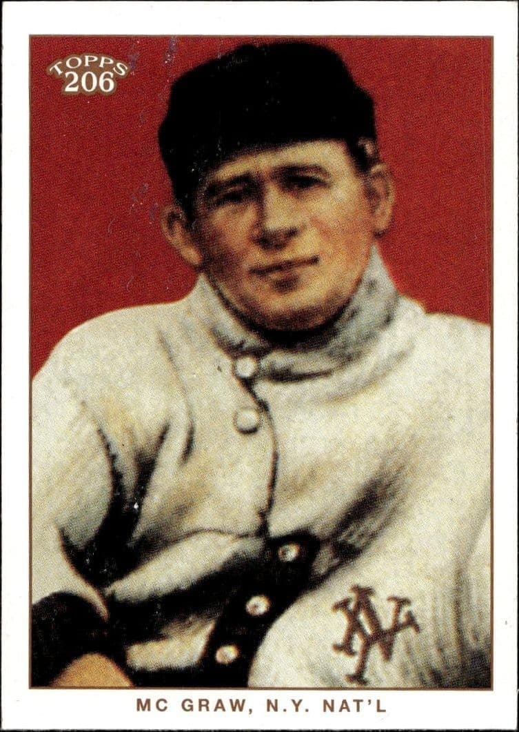 2002 Topps T206 John McGraw #302 trading card