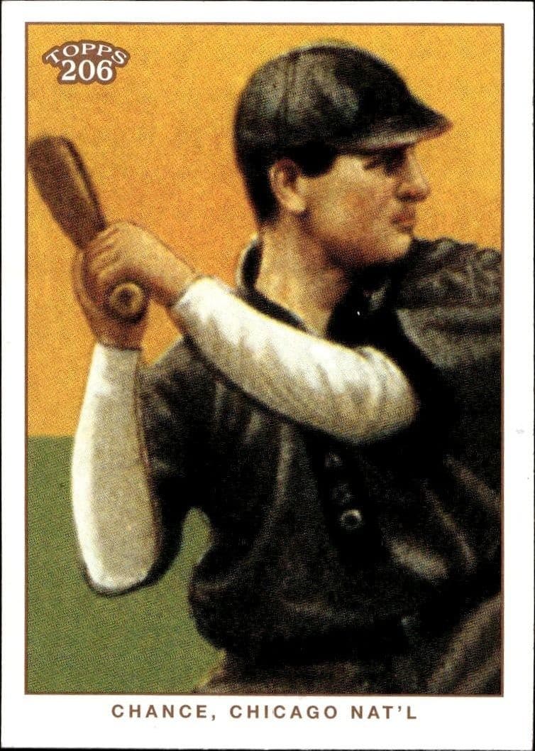 2002 Topps T206 Frank Chance #300 trading card